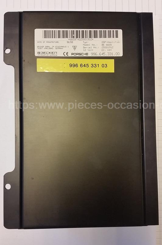 Amplificateur Becker Porsche 